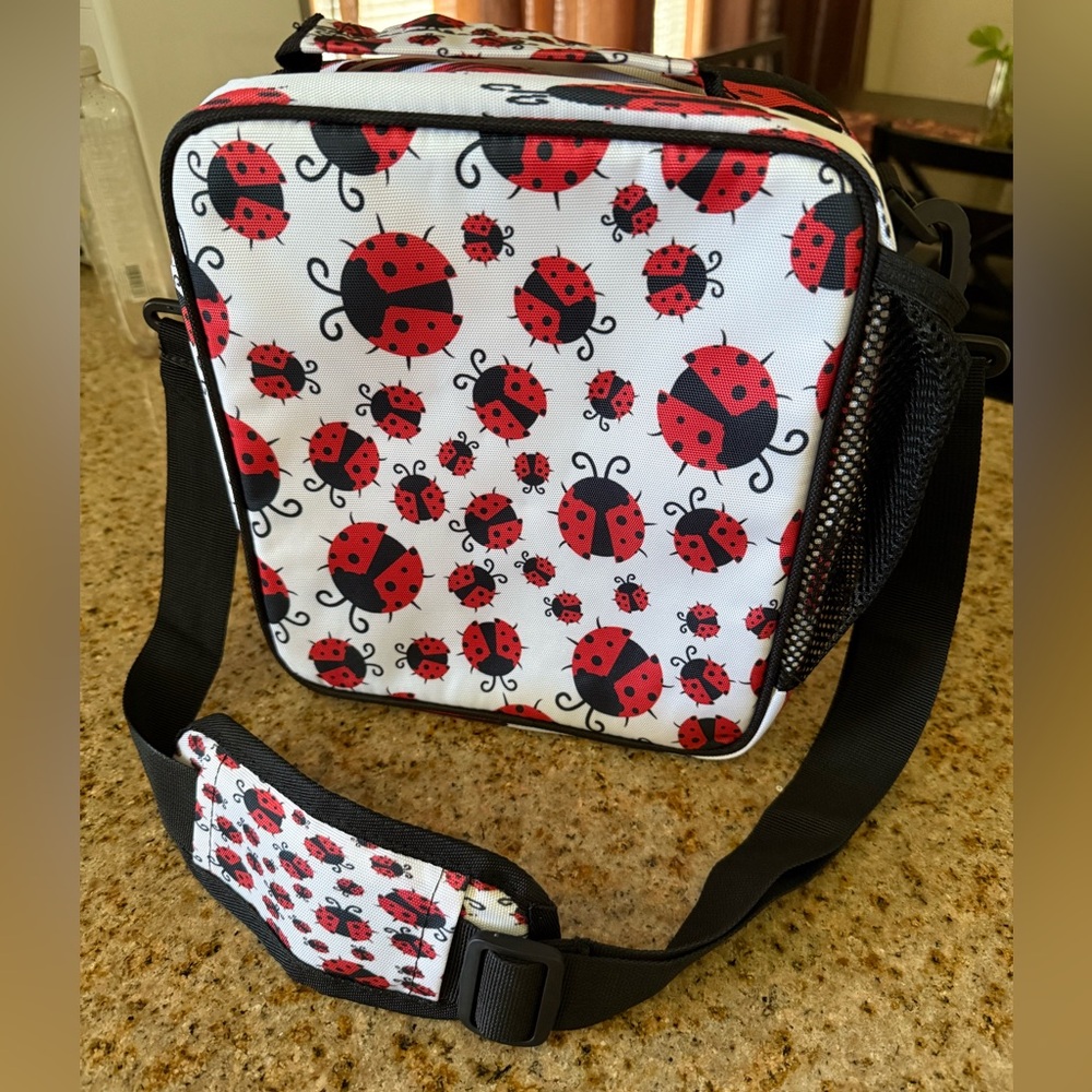 insulated lunch Bag - lady bug